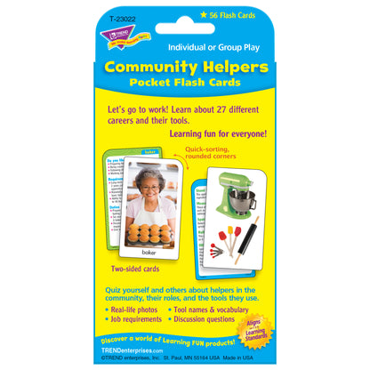 Community Helpers Pocket Flash Cards