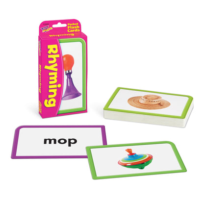 Rhyming Pocket Flash Cards, 6 Packs