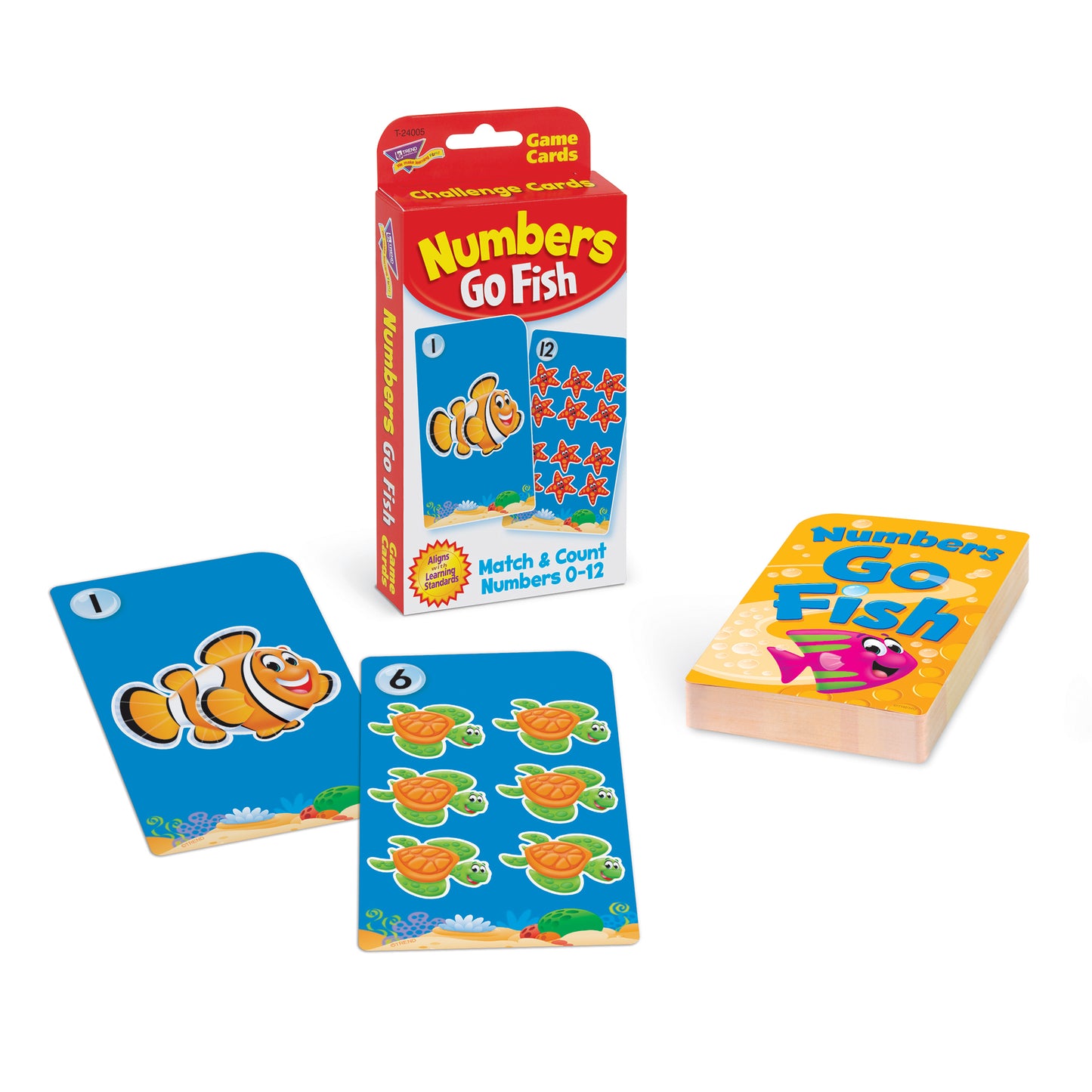 Numbers Go Fish Challenge Cards®