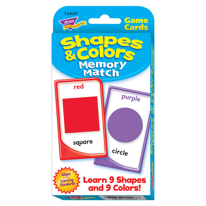 Shapes & Colors Memory Match Challenge Cards®