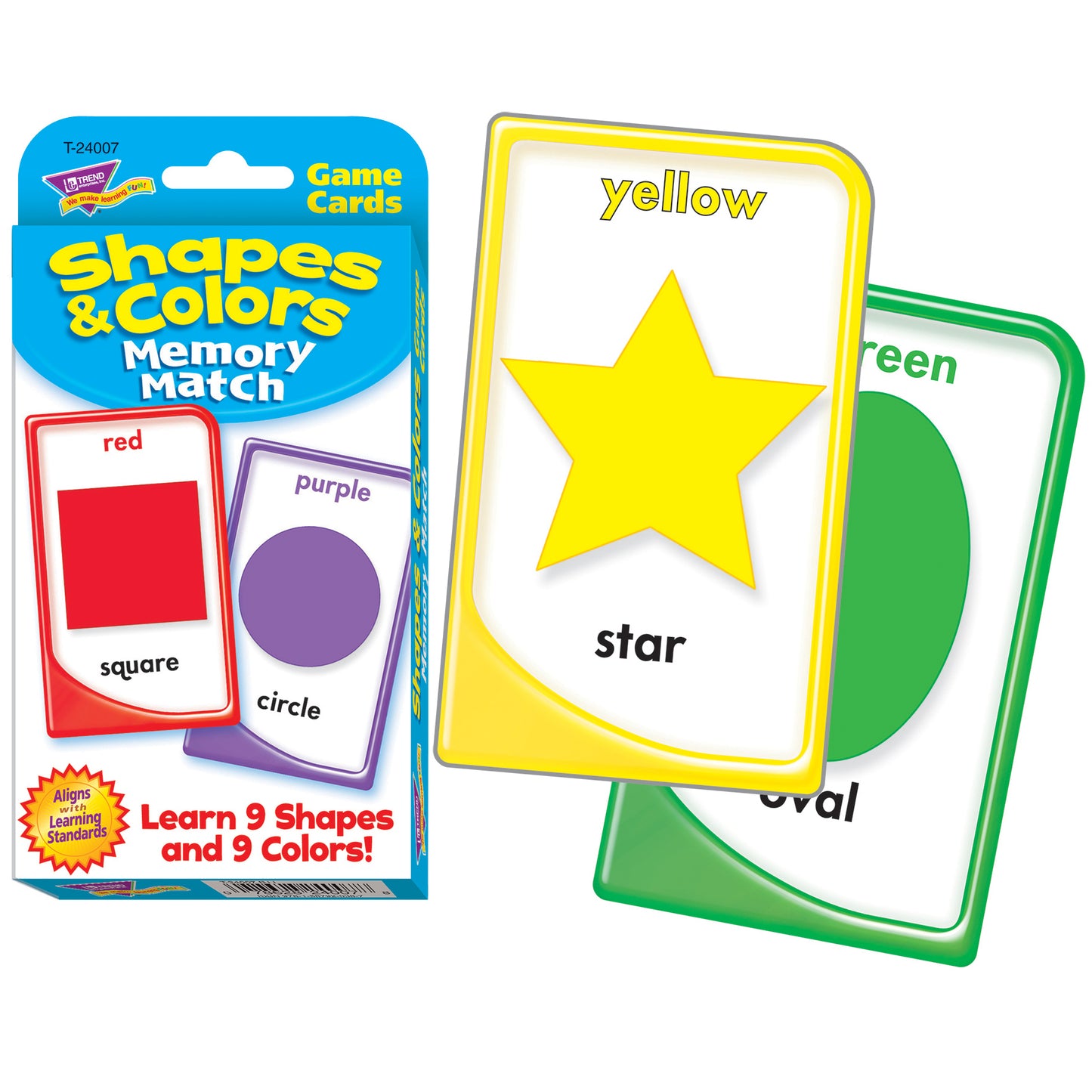 Shapes & Colors Memory Match Challenge Cards®, 12 Sets