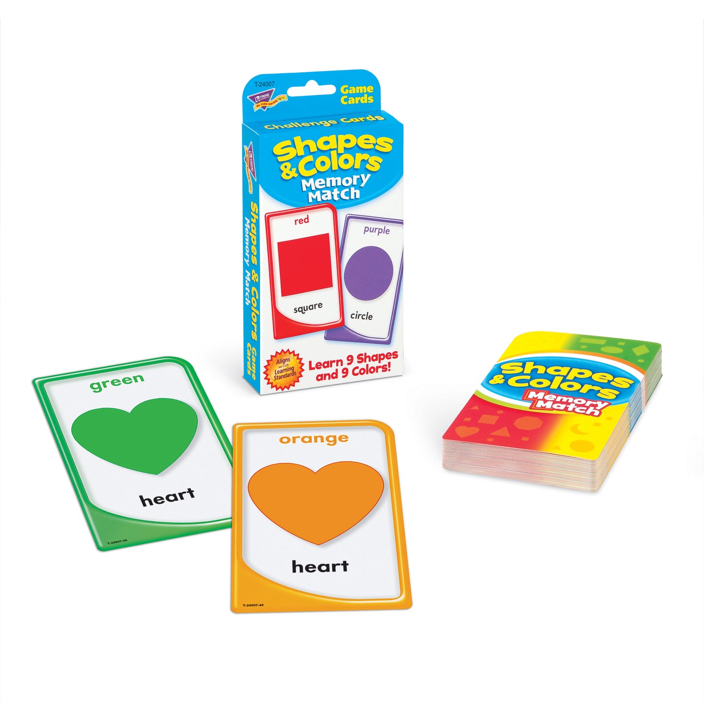 Shapes & Colors Memory Match Challenge Cards®