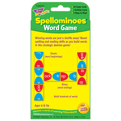 Spellominoes® Challenge Cards®, 6 Sets