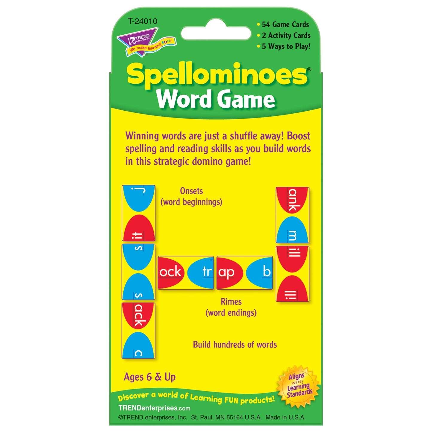 Spellominoes® Challenge Cards®