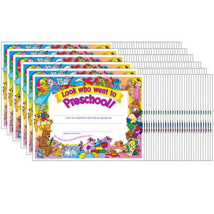 Look who went to Preschool!, 30 Per Pack, 6 Packs