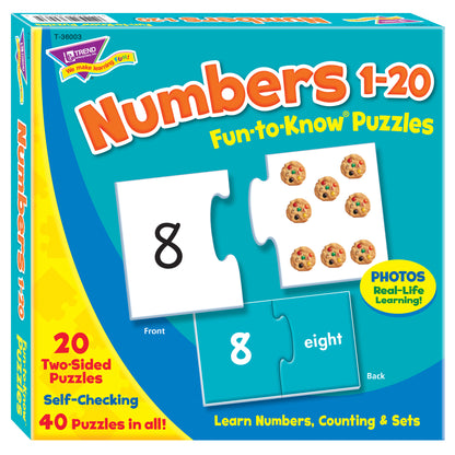 (3 EA) PUZZLE NUMBERS 1 20