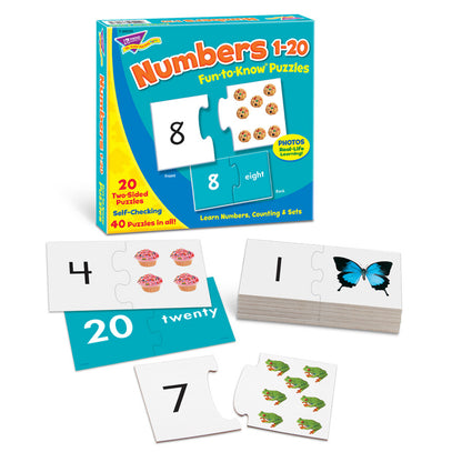 (3 EA) PUZZLE NUMBERS 1 20