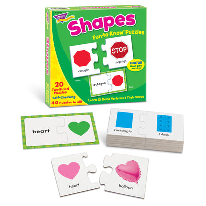 Shapes Fun-to-Know® Puzzles