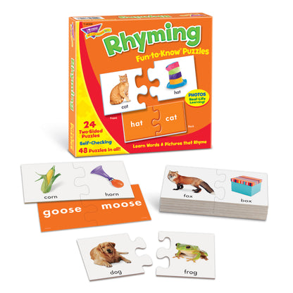 (3 EA) FUN TO KNOW PUZZLES RHYMING