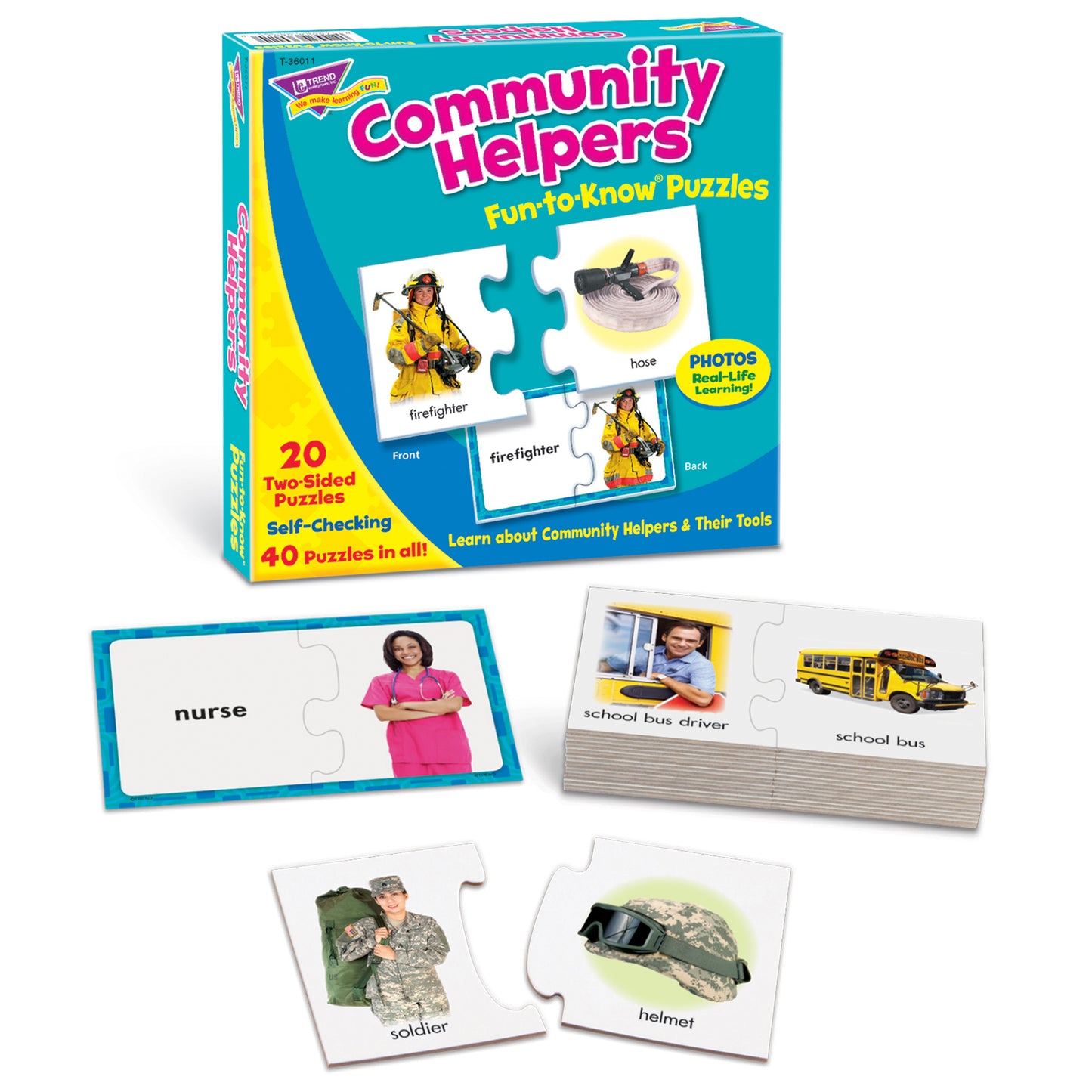 Community Helpers Fun-to-Know® Puzzles