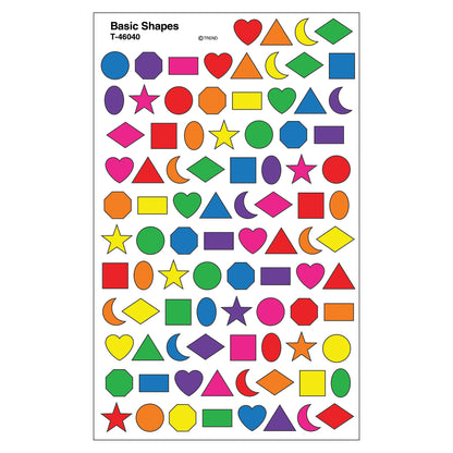 Basic Shapes superShapes Stickers, 800 ct