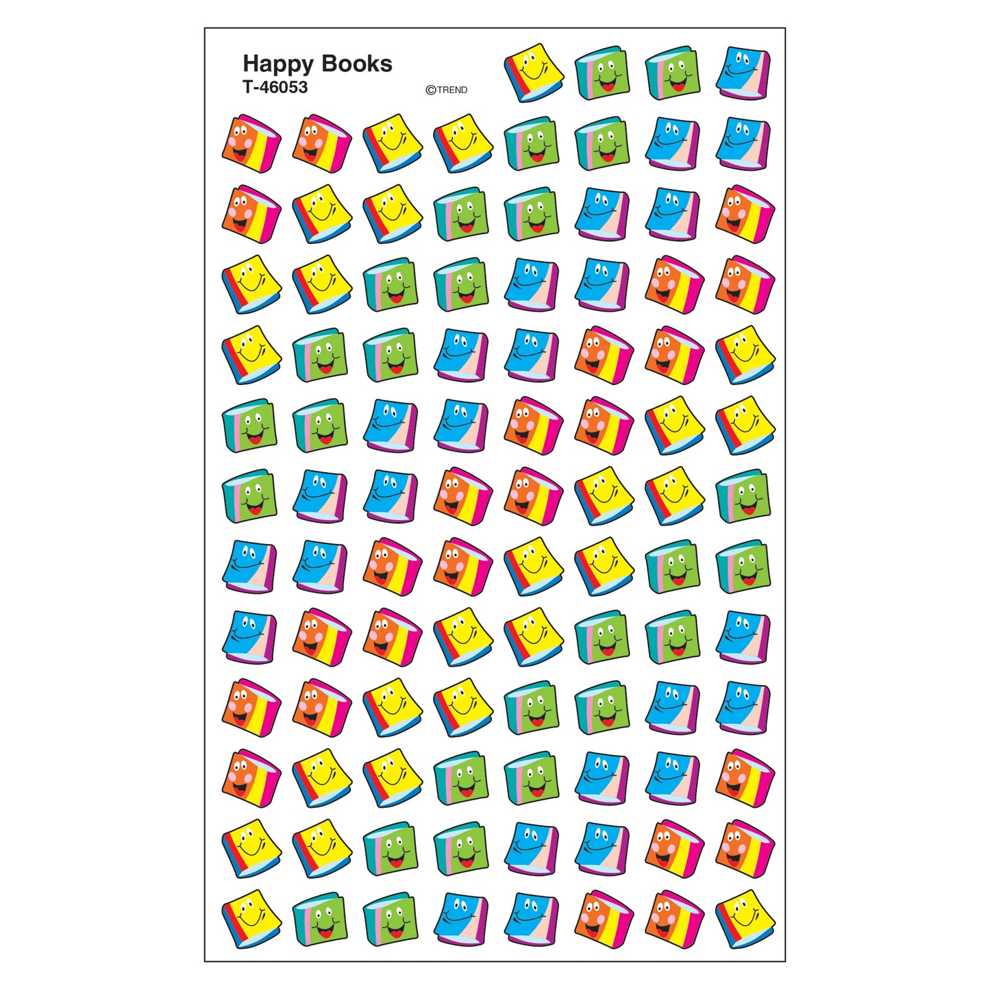 Happy Books superShapes Stickers, 800 ct