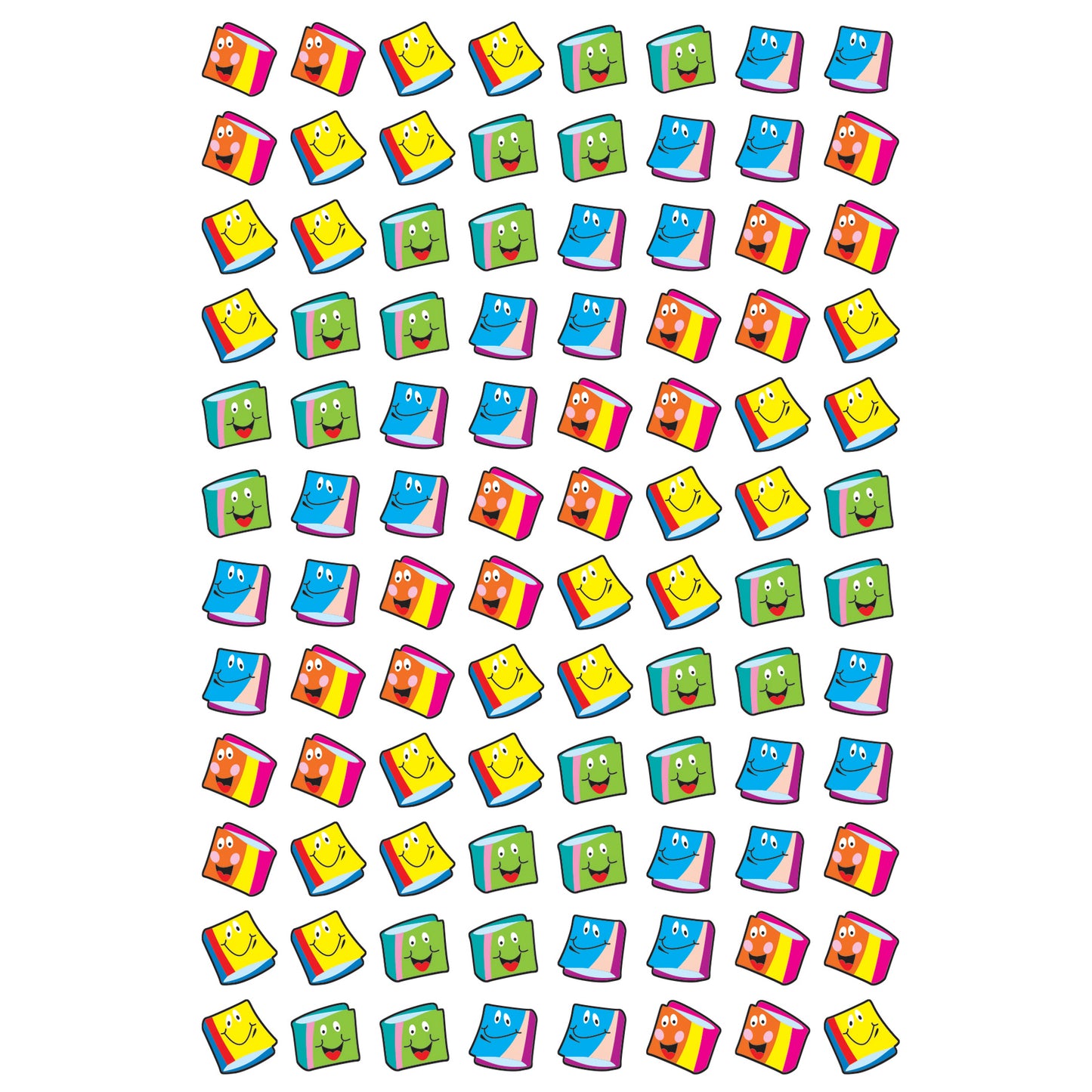 Happy Books superShapes Stickers, 800 Per Pack, 12 Packs