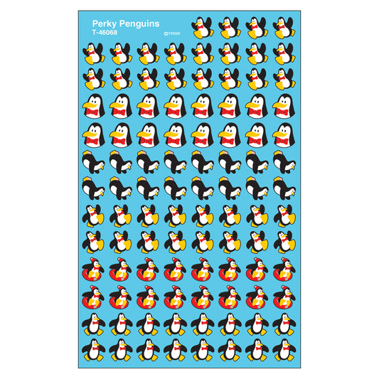 Perky Penguins superShapes Stickers, 800 ct