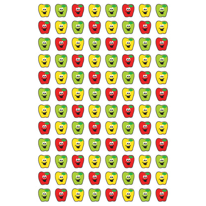 Happy Apples superShapes Stickers, 800 Per Pack, 12 Packs