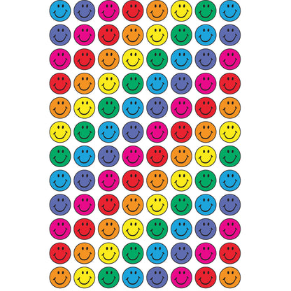 Colorful Smiles superSpots® Stickers, 800 Per Pack, 6 Packs