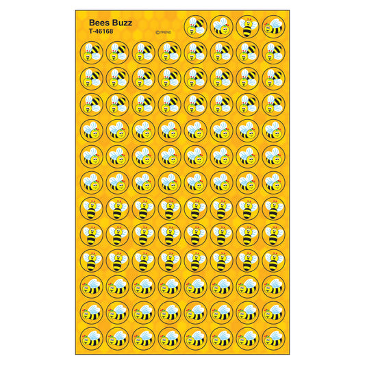 Bees Buzz superSpots® Stickers, 800 ct