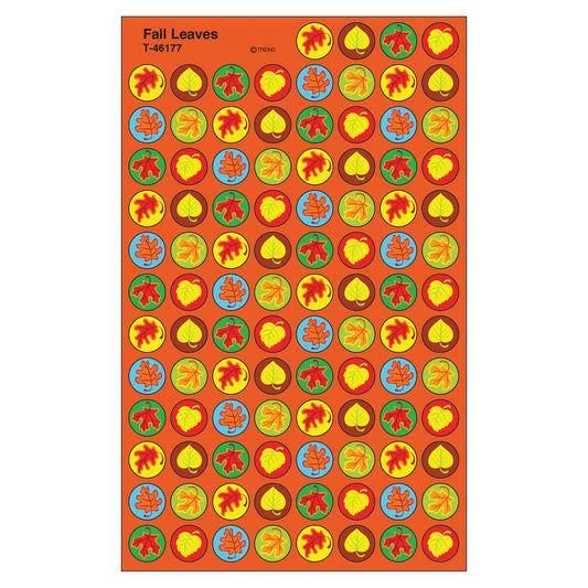 Fall Leaves superSpots® Stickers, 800 ct