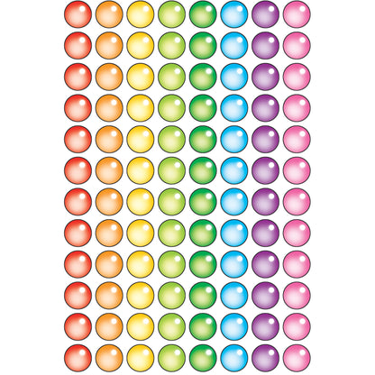 Rainbow Gel superSpots® Stickers, 800 ct