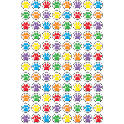 Paw Prints superSpots® Stickers, 800 Per Pack, 6 Packs