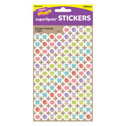 Garden Friends Stickers 800ct Superspots