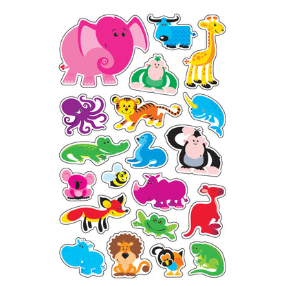 Awesome Animals superShapes Stickers-Large, 160 Per Pack, 12 Packs