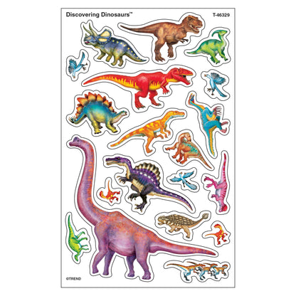 Discovering Dinosaurs® superShapes Stickers-Large, 152 Per Pack, 6 Packs