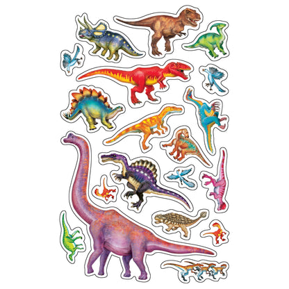 Discovering Dinosaurs® superShapes Stickers-Large, 152 Per Pack, 6 Packs