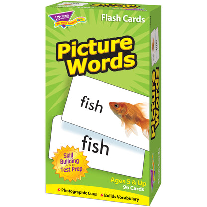 Picture Words Skill Drill Flash Cards, 2 Sets