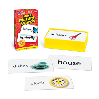 More Picture Words Skill Drill Flash Cards, Pack of 3