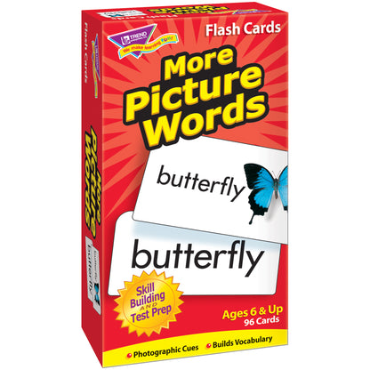 More Picture Words Skill Drill Flash Cards