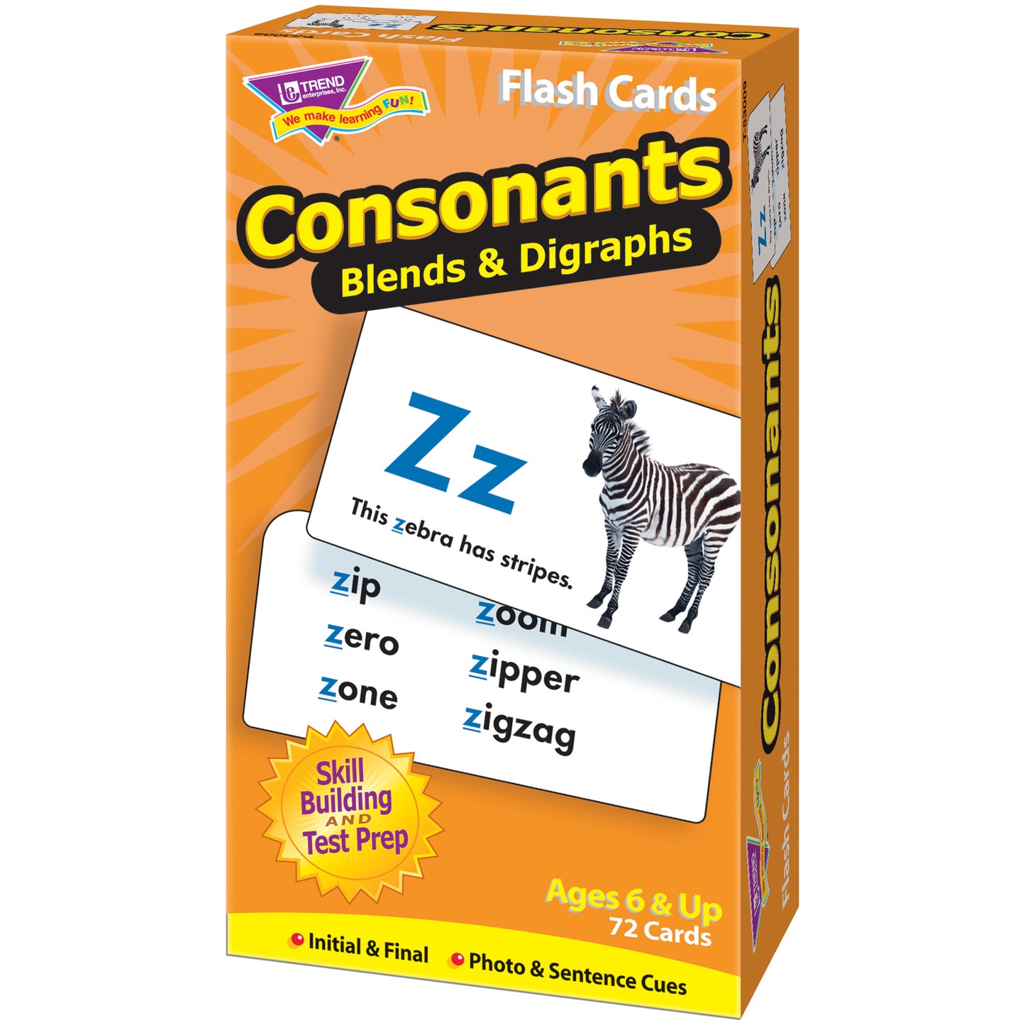 Consonants Skill Drill Flash Cards