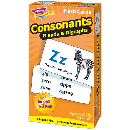 Consonants Skill Drill Flash Cards