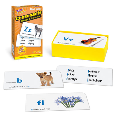 Consonants Skill Drill Flash Cards