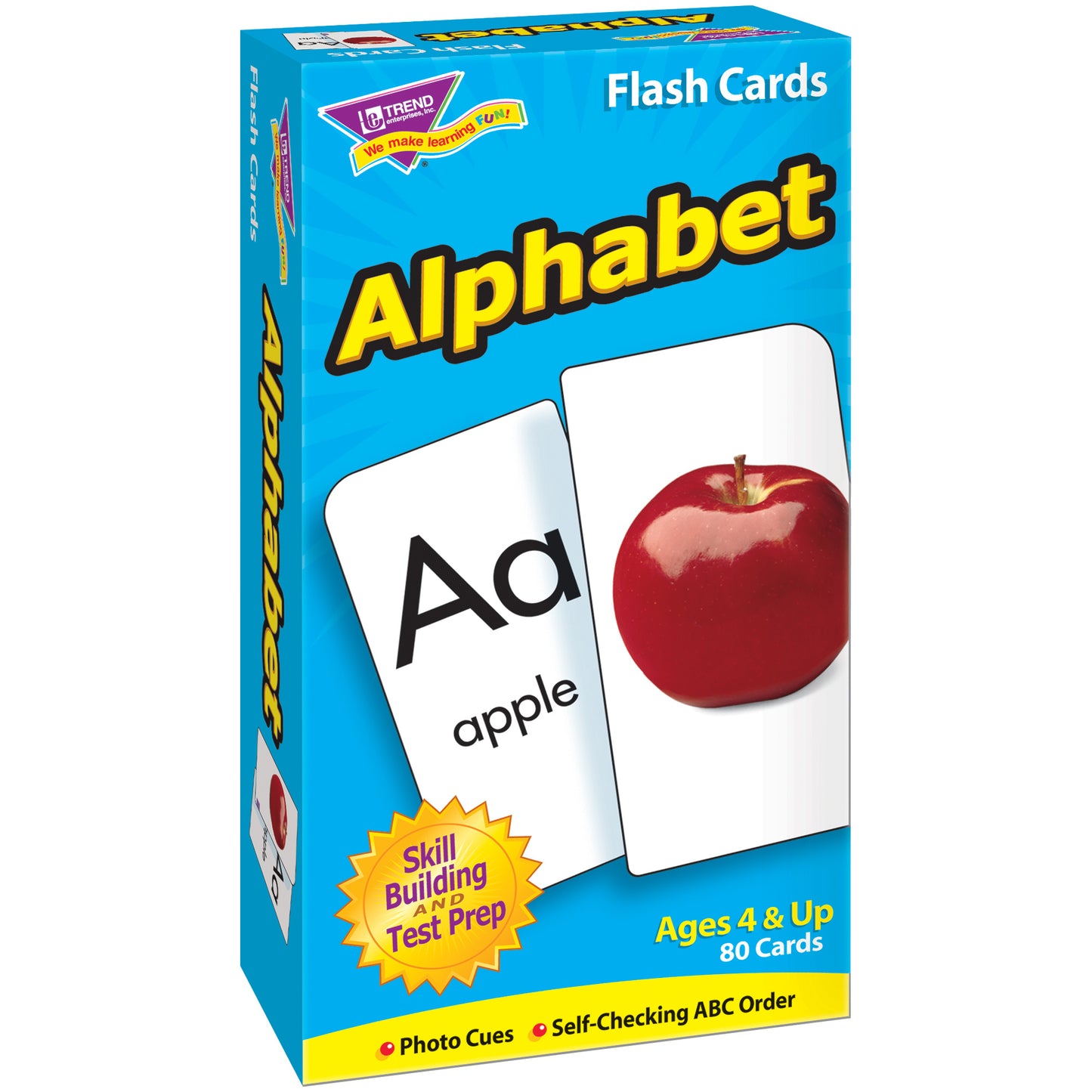 (3 EA) FLASH CARDS ALPHABET 80/BOX