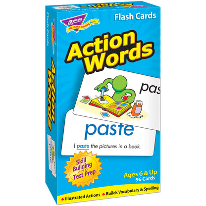 Action Words Skill Drill Flash Cards, 3 Packs