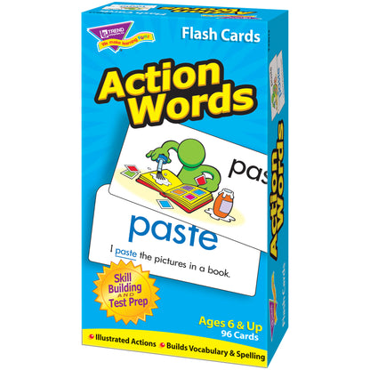 Action Words Skill Drill Flash Cards, 2 Sets