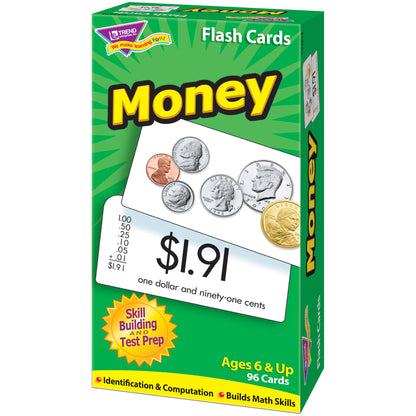 Money Skill Drill Flash Cards, 3 Sets