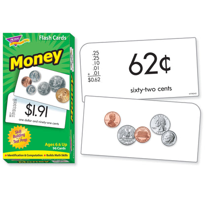 Money Skill Drill Flash Cards, 3 Sets