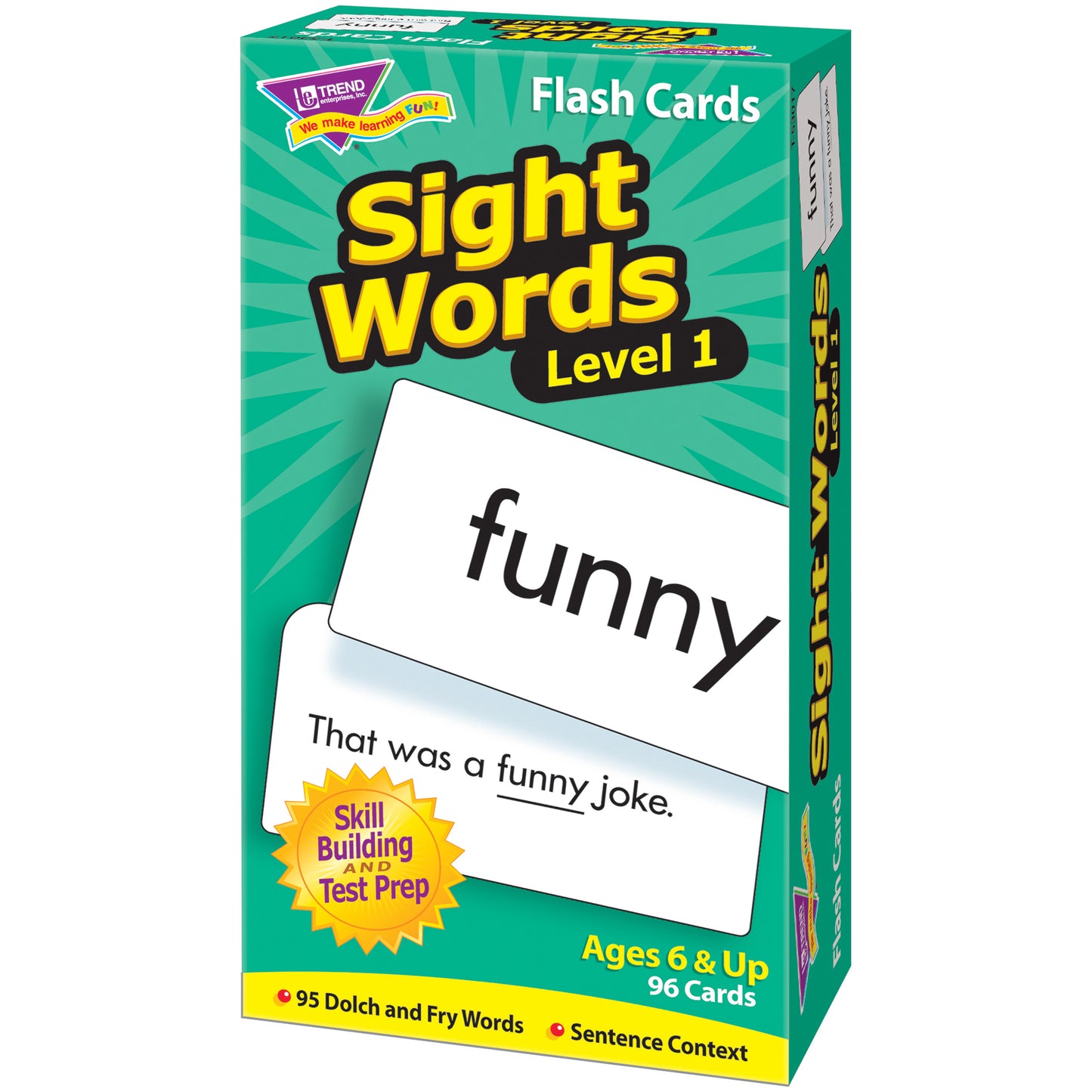 Sight Words – Level 1 Skill Drill Flash Cards, 2 Sets