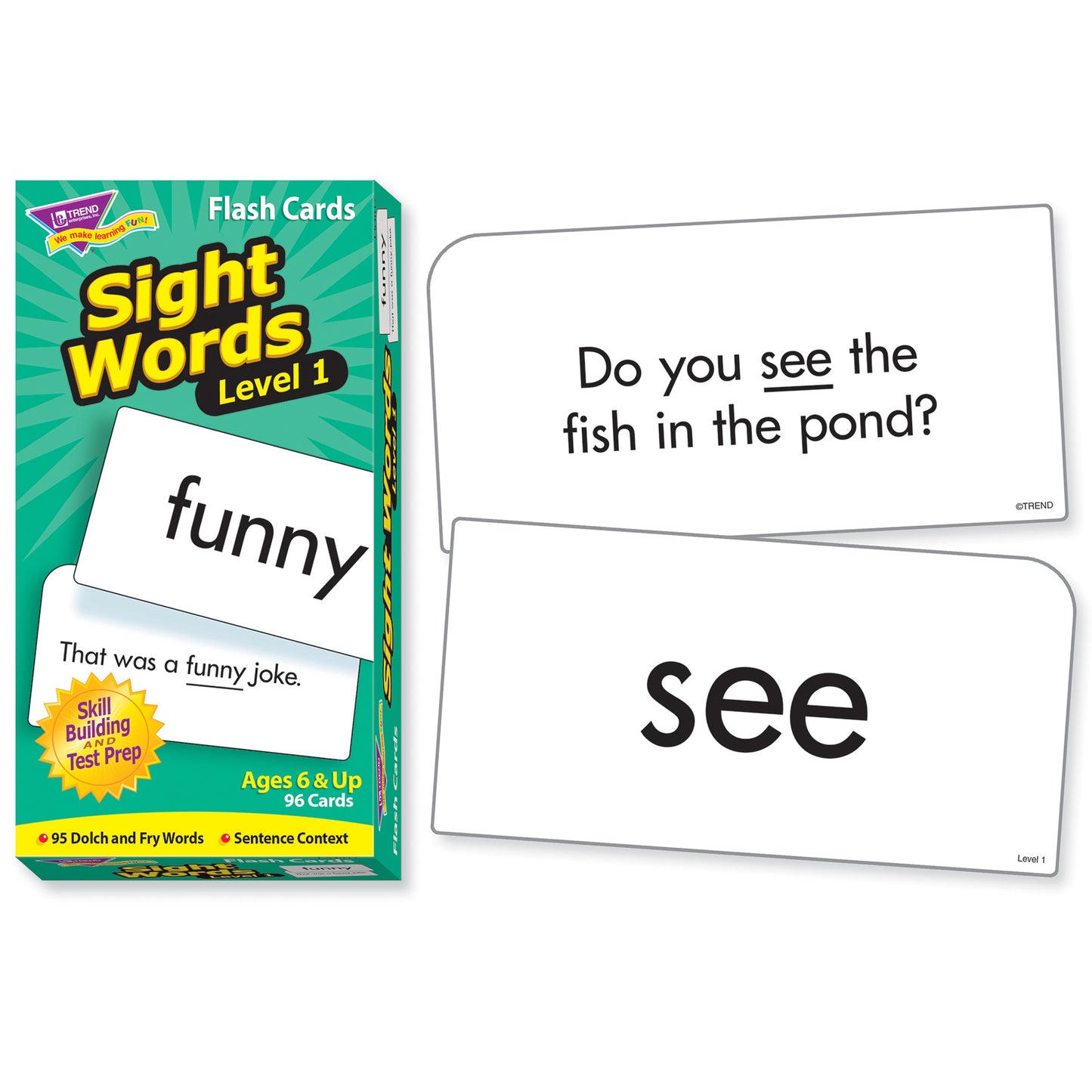 Sight Words – Level 1 Skill Drill Flash Cards