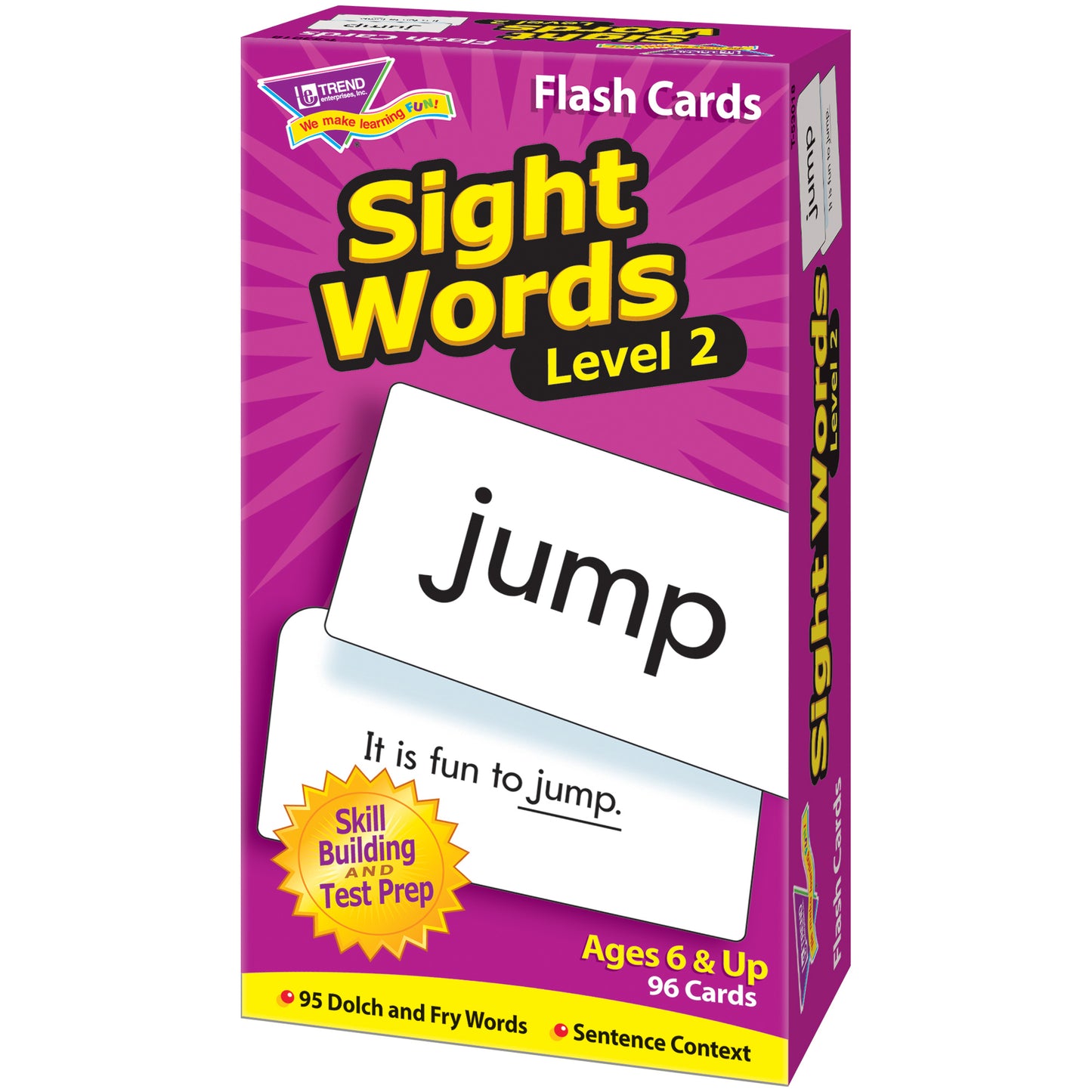 Sight Words – Level 2 Skill Drill Flash Cards, 2 Sets