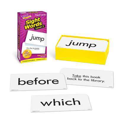 Sight Words – Level 2 Skill Drill Flash Cards, 2 Sets