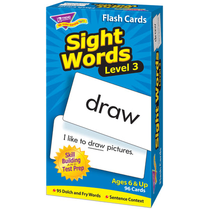 Sight Words – Level 3 Skill Drill Flash Cards, 2 Sets