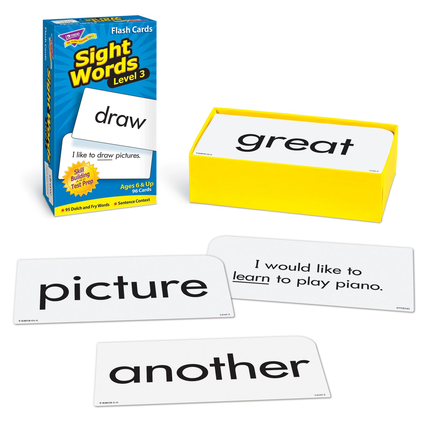 Sight Words – Level 3 Skill Drill Flash Cards