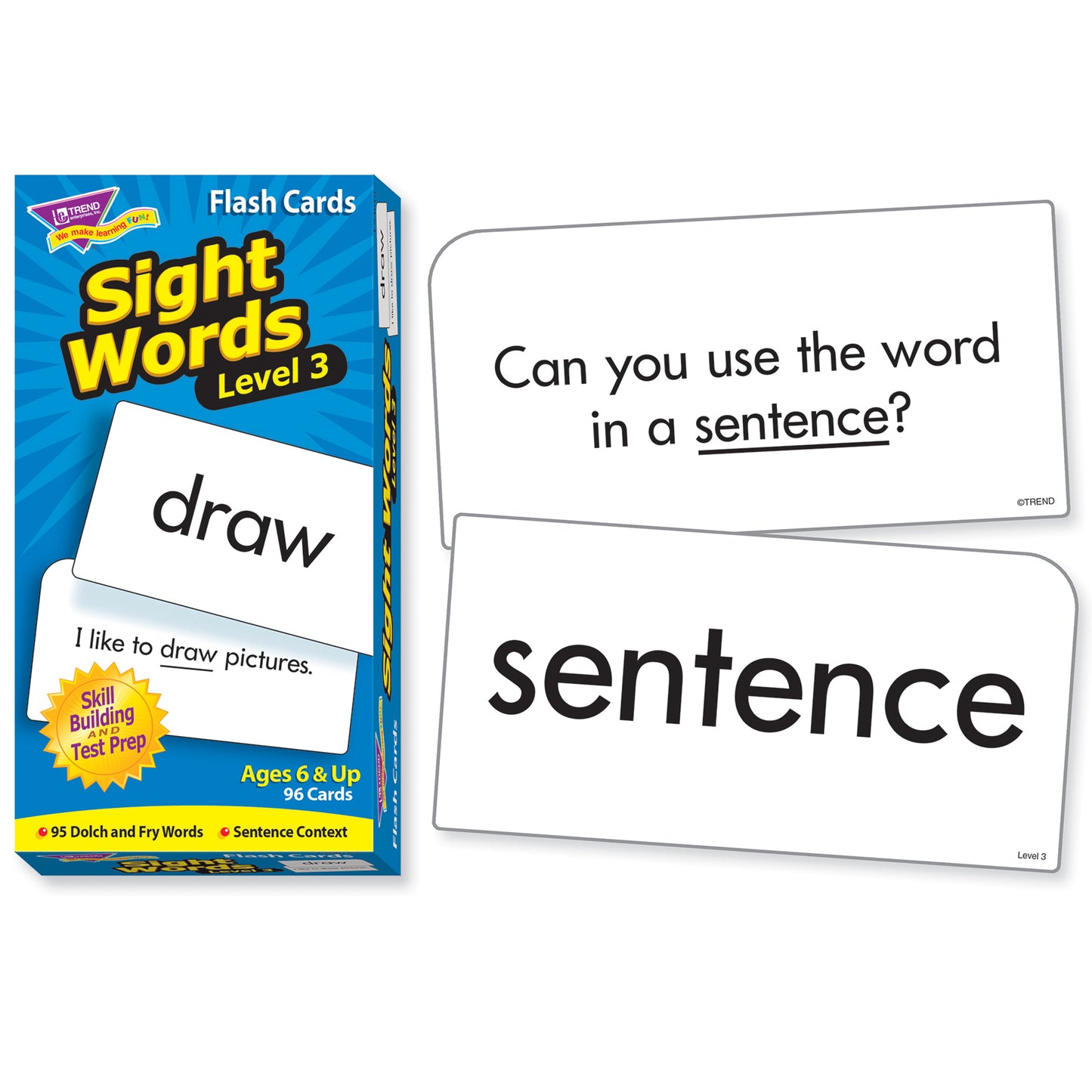 Sight Words – Level 3 Skill Drill Flash Cards