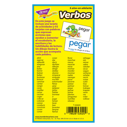 Verbos (Spanish Action Words) Skill Drill Flash Cards, 3 Packs