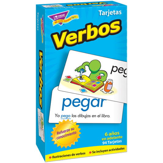 Verbos (Spanish Action Words) Skill Drill Flash Cards, 2 Sets