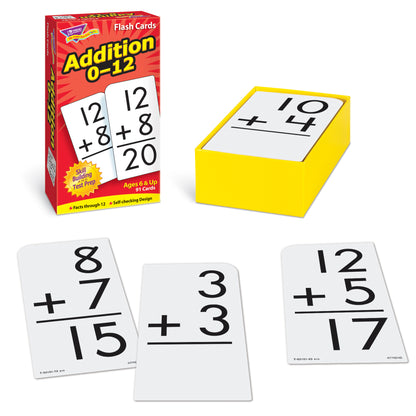 Addition 0-12 Skill Drill Flash Cards, 3 Sets