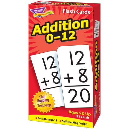 Addition 0-12 Skill Drill Flash Cards, 3 Sets